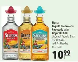 CITTI Markt Sierra Tequila Blanco oder Reposado oder Tropical Chilli Angebot