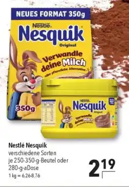 CITTI Markt Nestlé Nesquik Angebot