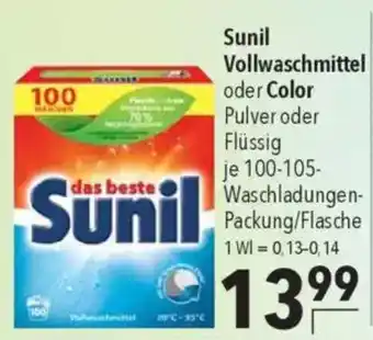 CITTI Markt Sunil Vollwaschmittel oder Color Angebot