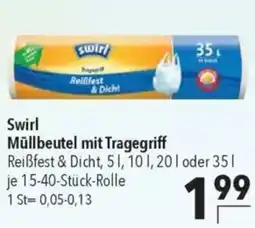CITTI Markt Swirl Müllbeutel mit Tragegriff Angebot