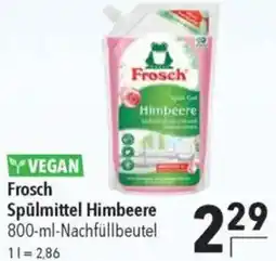 CITTI Markt Frosch Spülmittel Himbeere Angebot