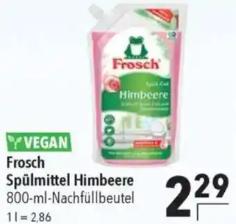 CITTI Markt Frosch Spülmittel Himbeere Angebot