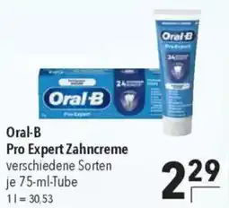CITTI Markt Oral B Pro Expert Zahncreme Angebot