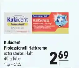 CITTI Markt Kukident Professionell Haftcreme Angebot