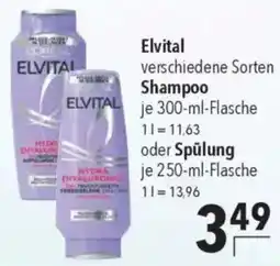 CITTI Markt Elvital Shampoo oder Spülung Angebot