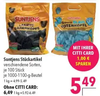 CITTI Markt Suntjens Stückartikel Angebot