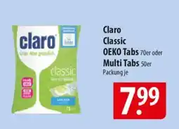 Famila Nord Ost Claro Classic OEKO Tabs 70er oder Multi Tabs 50er Angebot