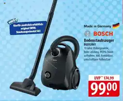 Famila Nord Ost BOSCH Bodenstaubsauger BGDS2BA1 Angebot
