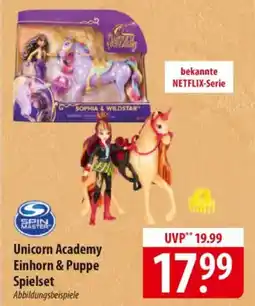 Famila Nord Ost SPIN-MASTER Unicorn Academy Einhorn & Puppe Spielset Angebot