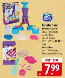 Famila Nord Ost SPIN MASTER Kinetic Sand Softeis-Station oder Cookie Box Angebot
