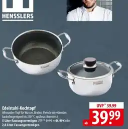 Famila Nord Ost HENSSLERS Edelstahl-Kochtopf Angebot