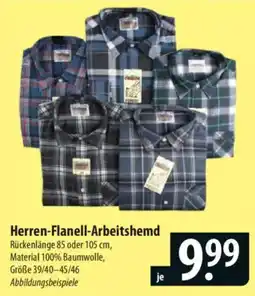 Famila Nord Ost Herren-Flanell-Arbeitshemd Angebot