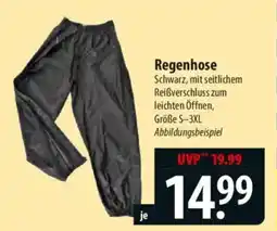 Famila Nord Ost Regenhose Angebot