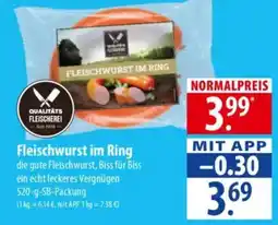 Famila Nord Ost Fleischwurst im Ring Angebot