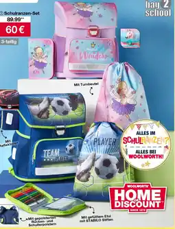 Woolworth Schulranzen-Set Angebot