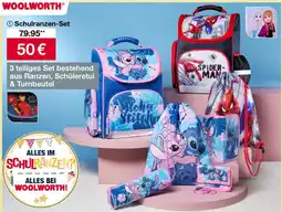 Woolworth Schulranzen-Set Angebot