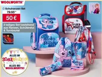 Woolworth Schulranzen-Set Angebot