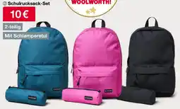 Woolworth Schulrucksack-Set Angebot