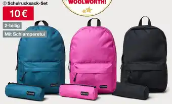 Woolworth Schulrucksack-Set Angebot