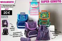 Woolworth Schulranzen-Set Angebot