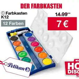 Woolworth Pelikan Farbkasten K12 Angebot