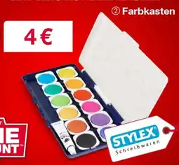 Woolworth STYLEX Farbkasten Angebot