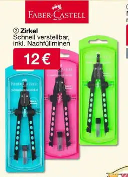 Woolworth FABER CASTELL Zirkel Angebot