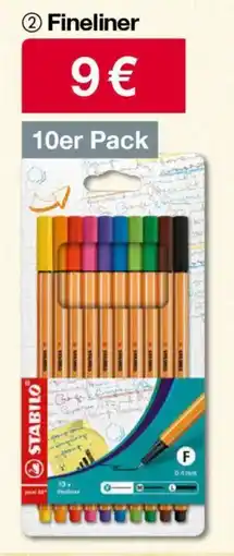 Woolworth STABILO Fineliner Angebot