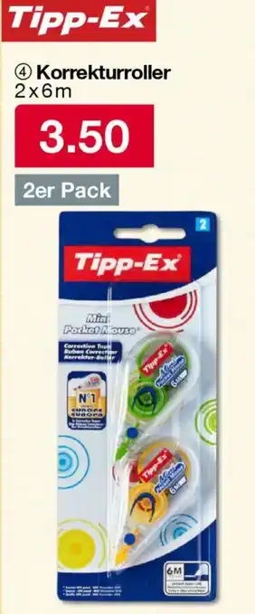 Woolworth Tipp-Ex Korrekturroller Angebot
