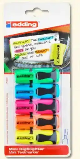 Woolworth edding Mini Textmarker Angebot