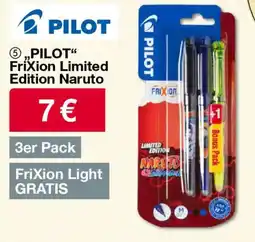 Woolworth PILOT Frixion Limited Edition Naruto Angebot