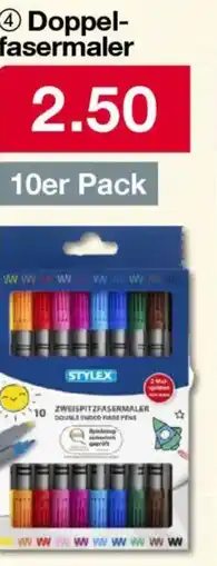 Woolworth STYLEX Doppel- fasermaler Angebot