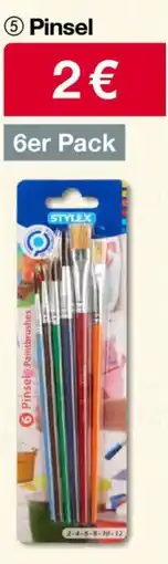 Woolworth STYLEX Pinsel Angebot
