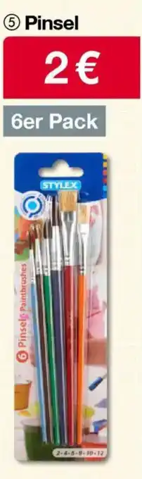 Woolworth STYLEX Pinsel Angebot