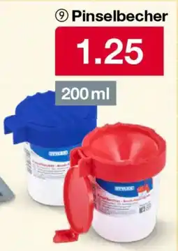 Woolworth STYLEX Pinselbecher Angebot