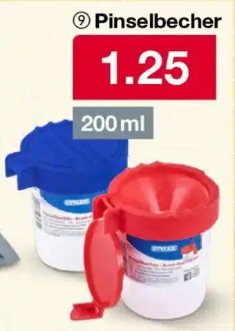 Woolworth STYLEX Pinselbecher Angebot