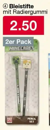 Woolworth Bleistifte MINECRAFT Angebot