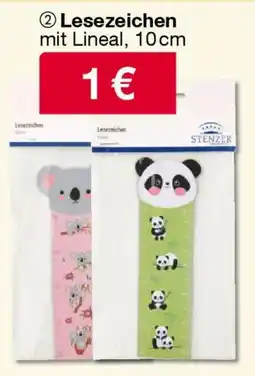 Woolworth Lesezeichen STENZER Angebot
