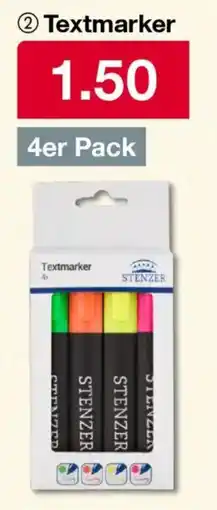 Woolworth STENZER Textmarker Angebot