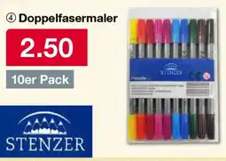 Woolworth STENZER Doppelfasermaler Angebot