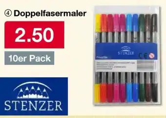 Woolworth STENZER Doppelfasermaler Angebot