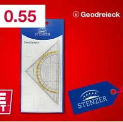 Woolworth STENZER Geodreieck Angebot