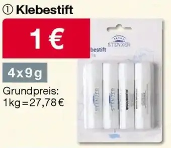 Woolworth STENZER Klebestift Angebot