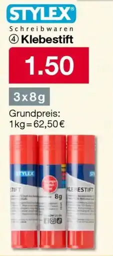Woolworth STYLEX Klebestift Angebot