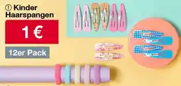 Woolworth Kinder Haarspangen 12er Pack Angebot