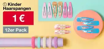 Woolworth Kinder Haarspangen 12er Pack Angebot
