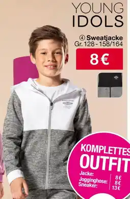 Woolworth YOUNG IDOLS Sweatjacke Angebot