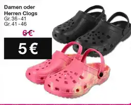 Woolworth Damen oder Herren Clogs Angebot