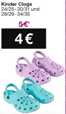 Woolworth Kinder Clogs 24/25-30/31 und 28/29-34/35 Angebot