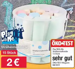 Woolworth Play With Me Straßenmalkreide 15 Stück Angebot